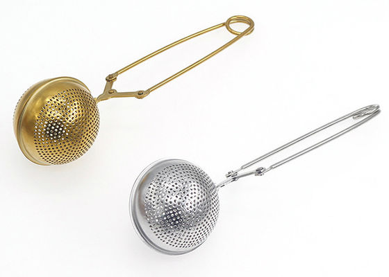 Good price 100x65mm FDA 304 Stainless Steel Tea Ball Infuser Wire Mesh Filter online