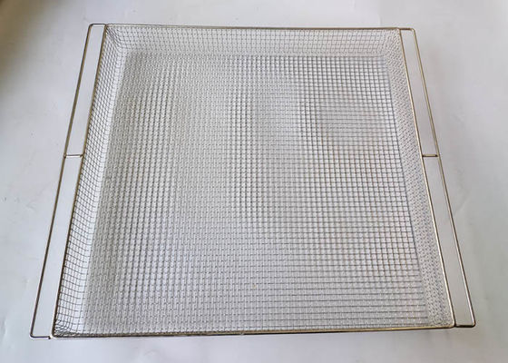Good price Oem Bbq Grill Mesh 2mm Hole 18x26 Inch Stainless Baking Tray online