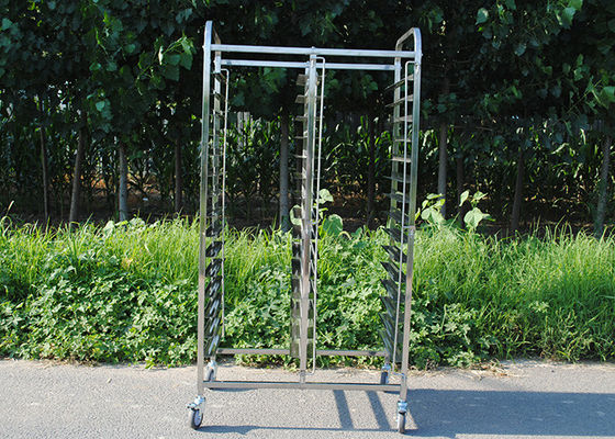 Good price Kitchen Equipment 0.5mm FDA Stainless Steel Rack Trolley online