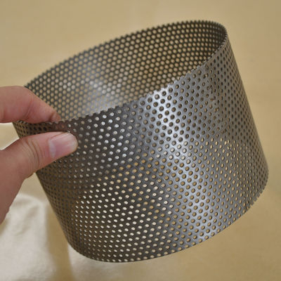 Good price Customize Stainless Steel 304 Perforated Metal Tube Cylinder For Oil Field Pipeline Filter online