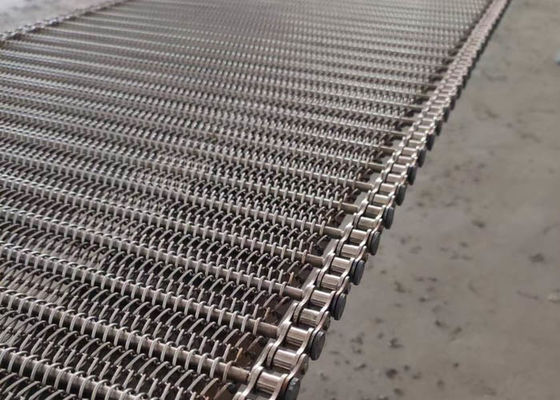 Good price Chain Link Spiral Freezer / Drying 310 Stainless Steel Wire Mesh Conveyor Belt online