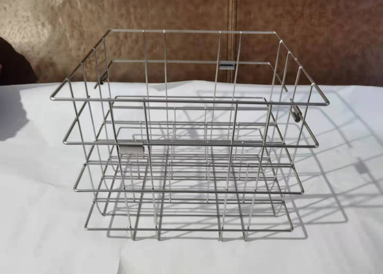 Good price Heat Resistance 304 Stainless Steel Wire Mesh Storage Basket For Medical Industries online