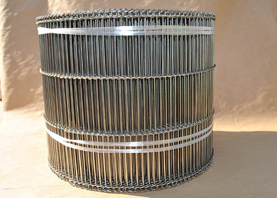 Good price Customized Size 1mm Flat Flex Wire Mesh Conveyor Belt Stainless Steel online