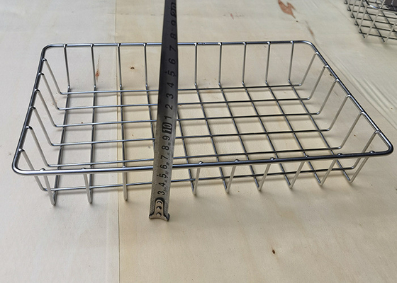Good price Food Grade 304 316 Stainless Mesh Basket Welded For Bread Bakery Industries online